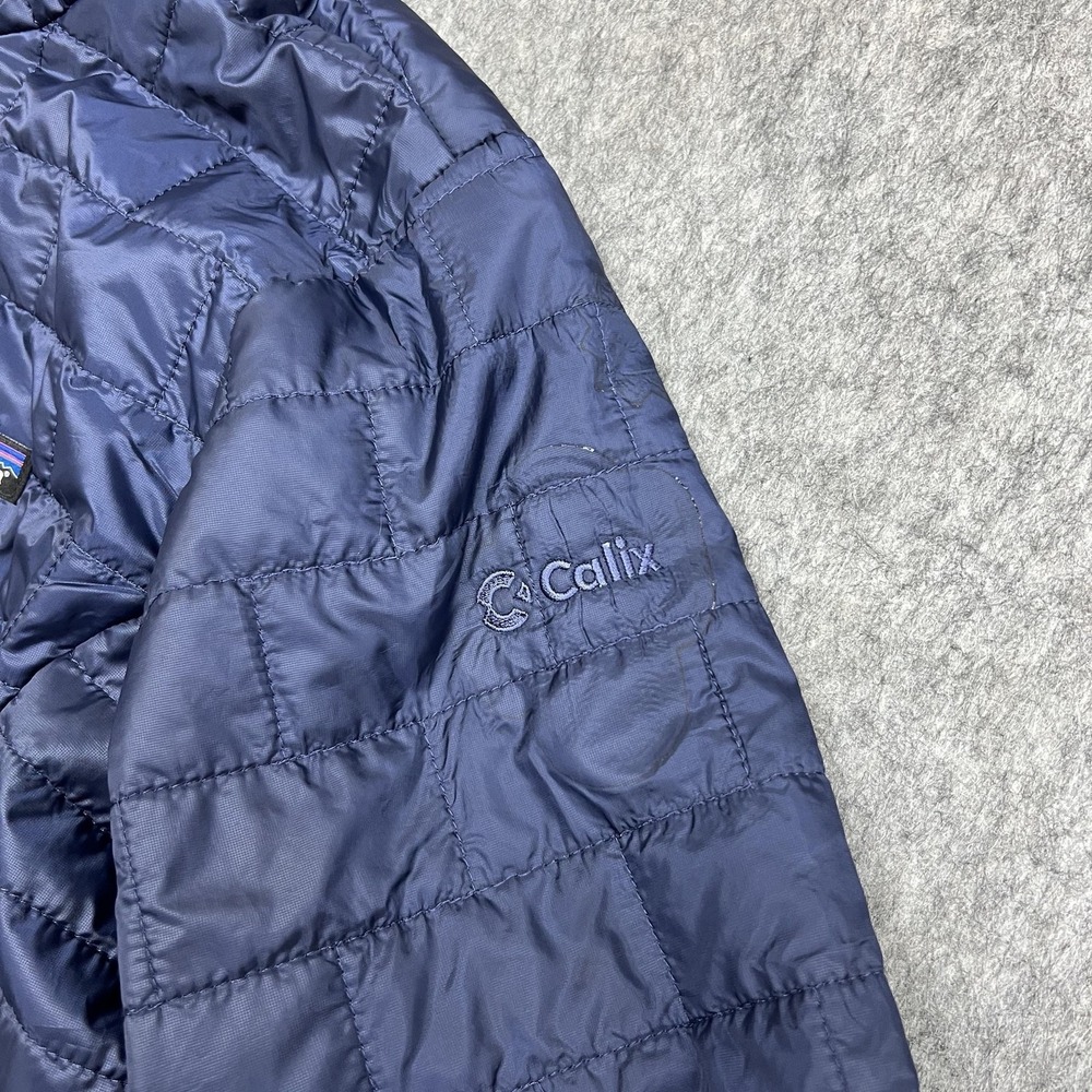 Patagonia Nano Puff Jacket Womens XL Blue Quilted Full Zip Lightweight Insulated - Picture 8 of 15